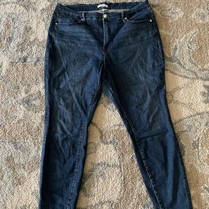 Good American High Waist Raw Hem - Size 18 petite